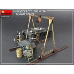 MiniArt® Grue Portique 5 Tonnes Et équipements 1:35 16 MiniArt® Grue Portique 5 Tonnes Et équipements 1:35 -Modèle Militaire Jouet miniart grue portique 5 tonnes et equipements 35589 5