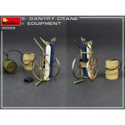 MiniArt® Grue Portique 5 Tonnes Et équipements 1:35 17 MiniArt® Grue Portique 5 Tonnes Et équipements 1:35 -Modèle Militaire Jouet miniart grue portique 5 tonnes et equipements 35589 6