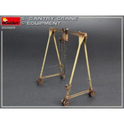 MiniArt® Grue Portique 5 Tonnes Et équipements 1:35 18 MiniArt® Grue Portique 5 Tonnes Et équipements 1:35 -Modèle Militaire Jouet miniart grue portique 5 tonnes et equipements 35589 7