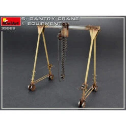MiniArt® Grue Portique 5 Tonnes Et équipements 1:35 19 MiniArt® Grue Portique 5 Tonnes Et équipements 1:35 -Modèle Militaire Jouet miniart grue portique 5 tonnes et equipements 35589 8