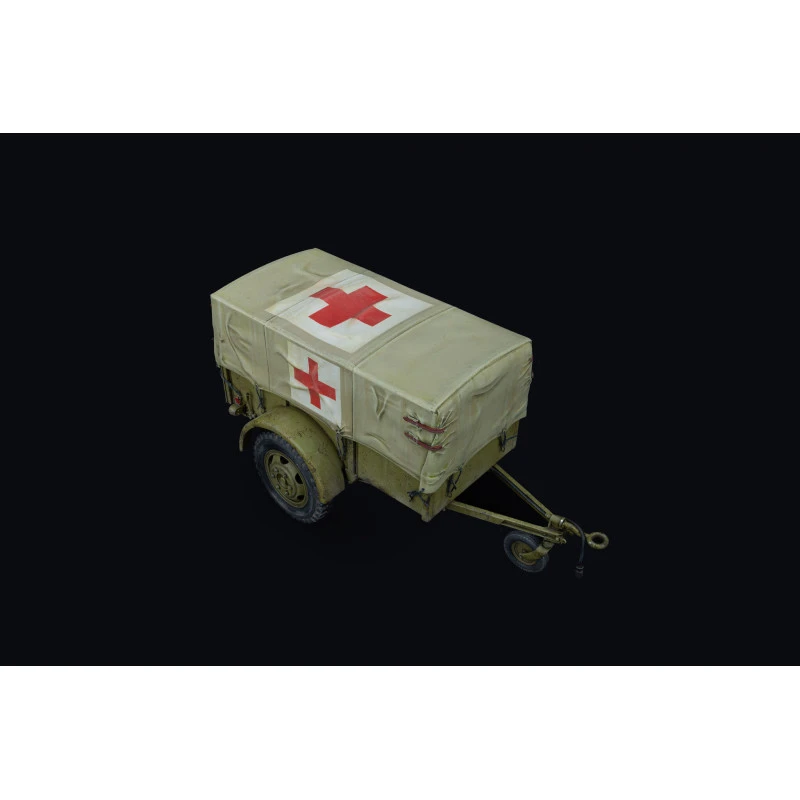 MiniArt® Maquette Militaire Remorque US G-518 1t Cargo Trailer "Ben Hur" 1:35 22 MiniArt® Maquette Militaire Remorque US G-518 1t Cargo Trailer "Ben Hur" 1:35 – Image 20