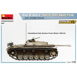 MiniArt® Maquette Militaire Stug III Ausf.G (Mars 1943 Alkett Production) Chenilles Winterketten 1:35 -Modèle Militaire Jouet miniart maquette militaire stug iii ausfg mars 1943 alkett production chenilles winterketten 35367 4