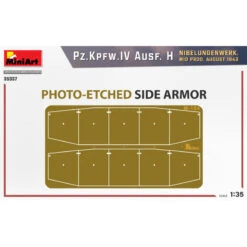 MiniArt Maquette Pz.Kpfw.IV Ausf. H Août 1943 1:35 -Modèle Militaire Jouet miniart maquette pzkpfwiv ausf h aout 1943 35337 2