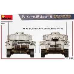 MiniArt Maquette Pz.Kpfw.IV Ausf. H Août 1943 1:35 -Modèle Militaire Jouet miniart maquette pzkpfwiv ausf h aout 1943 35337 6
