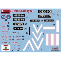 MiniArt Maquette Tiran 4 (late Type) 1:35 -Modèle Militaire Jouet miniart maquette tiran 4 late type 37041 2