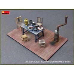 MiniArt® Mobilier Style Europe De L'est (année 1930-1950) 1:35 17 MiniArt® Mobilier Style Europe De L'est (année 1930-1950) 1:35 -Modèle Militaire Jouet miniart mobilier style europe de l est annee 1930 1950 35584 1