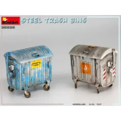 MiniArt® Poubelles En Acier 1:35 -Modèle Militaire Jouet miniart poubelles en acier 35636 3