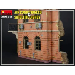 MiniArt® Set Climatiseurs Et Antennes Satellites 1:35 -Modèle Militaire Jouet miniart set climatiseurs et antennes satellites 35638 2