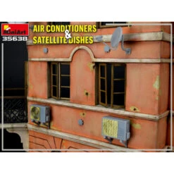 MiniArt® Set Climatiseurs Et Antennes Satellites 1:35 -Modèle Militaire Jouet miniart set climatiseurs et antennes satellites 35638 4