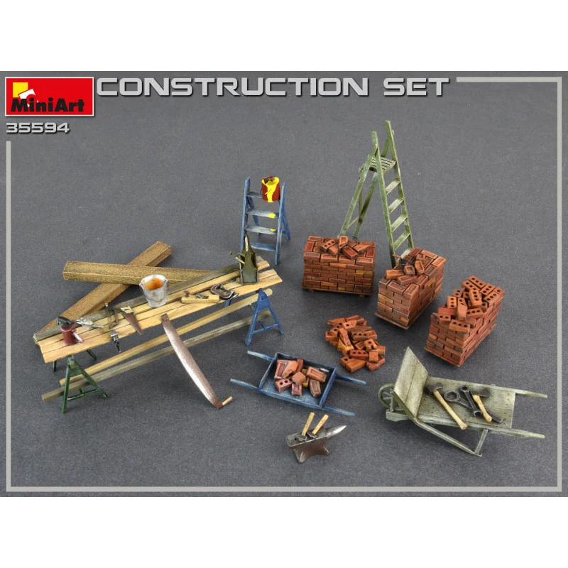 MiniArt® Set De Construction Bâtiment WW2 1:35 7 MiniArt® Set De Construction Bâtiment WW2 1:35 – Image 5