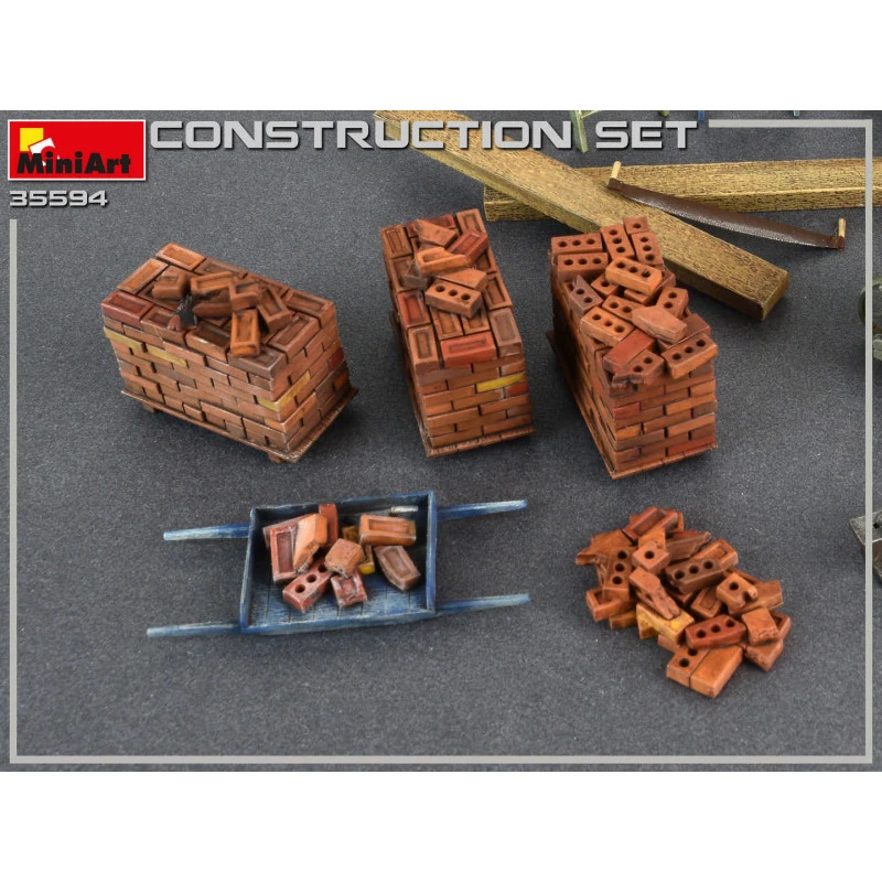 MiniArt® Set De Construction Bâtiment WW2 1:35 11 MiniArt® Set De Construction Bâtiment WW2 1:35 – Image 9