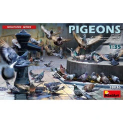 MiniArt® Set De Pigeons 1:35 -Modèle Militaire Jouet miniart set de pigeons 38036 1