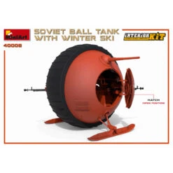 MiniArt Soviet Ball Tank + Winter Ski 1:35 -Modèle Militaire Jouet miniart soviet ball tank winter ski 40008 3