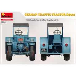 MiniArt® Tracteur De Voirie Allemand D8532 1:35 -Modèle Militaire Jouet miniart tracteur de voirie allemand d8532 38041 10