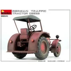 MiniArt® Tracteur De Voirie Allemand D8532 1:35 -Modèle Militaire Jouet miniart tracteur de voirie allemand d8532 38041 13