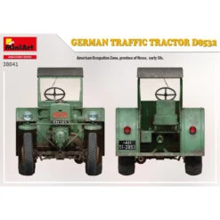 MiniArt® Tracteur De Voirie Allemand D8532 1:35 -Modèle Militaire Jouet miniart tracteur de voirie allemand d8532 38041 4