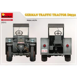 MiniArt® Tracteur De Voirie Allemand D8532 1:35 -Modèle Militaire Jouet miniart tracteur de voirie allemand d8532 38041 6