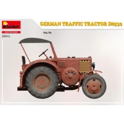 MiniArt® Tracteur De Voirie Allemand D8532 1:35 -Modèle Militaire Jouet miniart tracteur de voirie allemand d8532 38041 7
