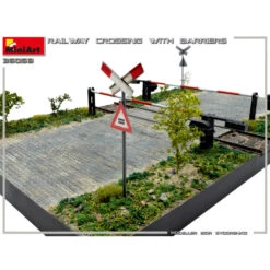 MiniArt® Vignette Passage à Niveau 1:35 -Modèle Militaire Jouet miniart vignette passage a niveau 36059 3