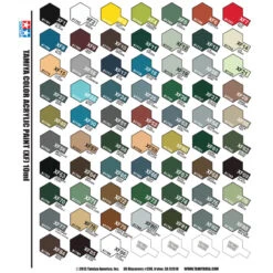 Pack Complet Peinture Tamiya XF