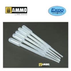 Pack De 5 Pipettes De Mesure Ammo Mig -Modèle Militaire Jouet pack de 5 pipettes de mesure ammo mig EXPOAB130 1