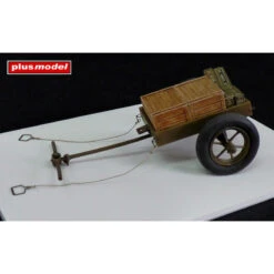 Plusmodel® US Hand Cart M3A4 1:35 -Modèle Militaire Jouet plusmodel us hand cart m3a4 plm373 1
