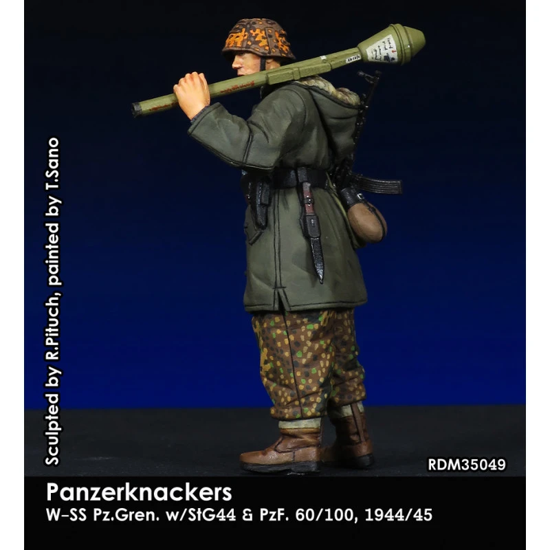 Rado Miniatures® Figurine Militaire Panzerknackers (panzerfaust + StG44) 1944-1945 1:35 6 Rado Miniatures® Figurine Militaire Panzerknackers (panzerfaust + StG44) 1944-1945 1:35 – Image 4