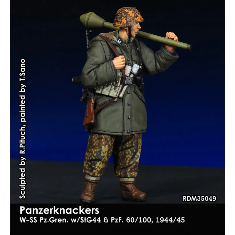 Rado Miniatures® Figurine Militaire Panzerknackers (panzerfaust + StG44) 1944-1945 1:35 3 Rado Miniatures® Figurine Militaire Panzerknackers (panzerfaust + StG44) 1944-1945 1:35