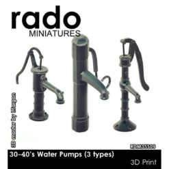 Rado Miniatures® Pompe à Eau 1930-1940 (3 Types) 1:35