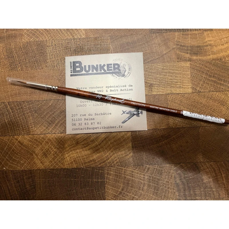 Raphaël® Pinceau 8504 Taille 2/0 Pointe Ronde 3 Raphaël® Pinceau 8504 Taille 2/0 Pointe Ronde