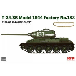RFM® Maquette Militaire Char Soviétique T-34/85 (1944) Usine No.183 1:35
