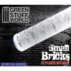 Rolling Pin Small Bricks - Rouleau Texturé Green Stuff World