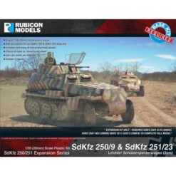 Rubicon Models® - Expansion Set - SdKfz 250/9 & SdKfz 251/23 1:56 (28 Mm)