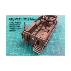 Rubicon Models® - Half Track M3 / M3A1 US 1:56 (28 Mm) -Modèle Militaire Jouet rubicon models half track m3 m3a1 us 1 56 28 mm 2