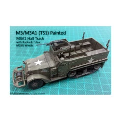 Rubicon Models® - Half Track M3 / M3A1 US 1:56 (28 Mm) -Modèle Militaire Jouet rubicon models half track m3 m3a1 us 1 56 28 mm 4