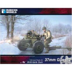 Rubicon Models® Maquette Canon 37 Mm M3 Anti-char Américain 1:56