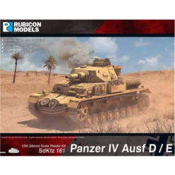 Rubicon Models® Maquette Char Allemand Panzer IV Ausf.D/E 1:56