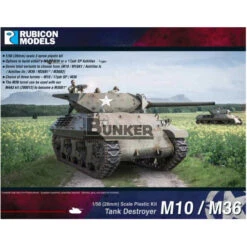 Rubicon Models® Maquette Char US M10 Wolverine / M36 Jackson 1:56