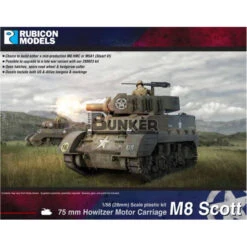 Rubicon Models® Maquette Char US M8 Scott 1:56