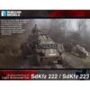 Rubicon Models® Maquette Véhicule Blindé SdKfz 222 / SdKfz 223 1:56 -Modèle Militaire Jouet rubicon models maquette vehicule blinde sdkfz 222 sdkfz 223 280062