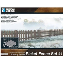 Rubicon Models® Set De Palissade 1:56