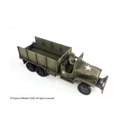 Rubicon Models® - US 2½ Ton 6x6 Cargo Truck CCKW-353 1:56 (28 Mm) -Modèle Militaire Jouet rubicon models us 2 ton 6x6 cargo truck cckw 353 1 56 28 mm 3