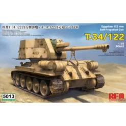 Ryefield Model Maquette T-34/122 Egyptian 122 Mm 1:35