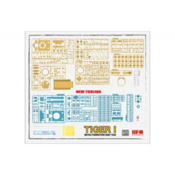 Ryefield Model Maquette Tiger (initial Production 1943) 1:35 -Modèle Militaire Jouet ryefield model maquette tiger initial production 1943 rfm5075 3