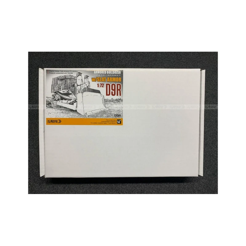 Sabre® Maquette Armored Bulldozer D9R 1:72 4 Sabre® Maquette Armored Bulldozer D9R 1:72 – Image 2