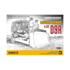Sabre® Maquette Armored Bulldozer D9R 1:72