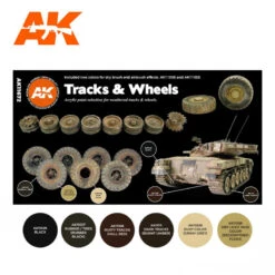 Set AK Interactive Tracks & Wheels AK557 -Modèle Militaire Jouet set ak interactive tracks wheels ak557 1