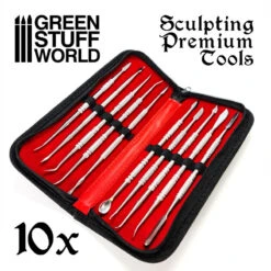 Set D'outils Premium Pour Sculpter (x10) Green Stuff World -Modèle Militaire Jouet set d outils premium pour sculpter x10 green stuff world 1
