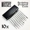 Set D'outils Premium Pour Sculpter (x10) Green Stuff World -Modèle Militaire Jouet set d outils premium pour sculpter x10 green stuff world