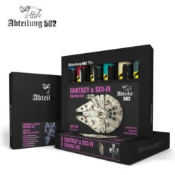 Set De Peinture A L'huile Abteilung 502 Fantasy & SCI-FI Colors Set ABT310